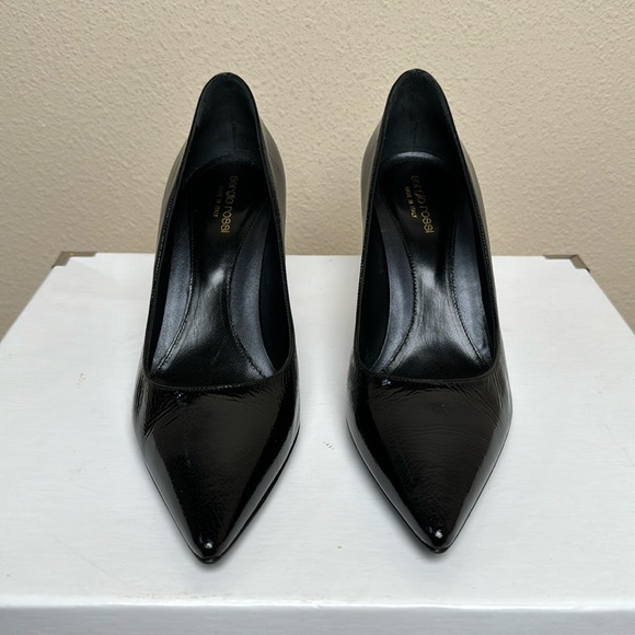Sergio Rossi - black heels - size 10 - NEW with box - Picture 2 of 14